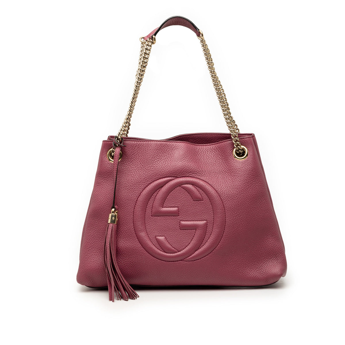 Gucci Medium Calfskin Soho Chain Tote