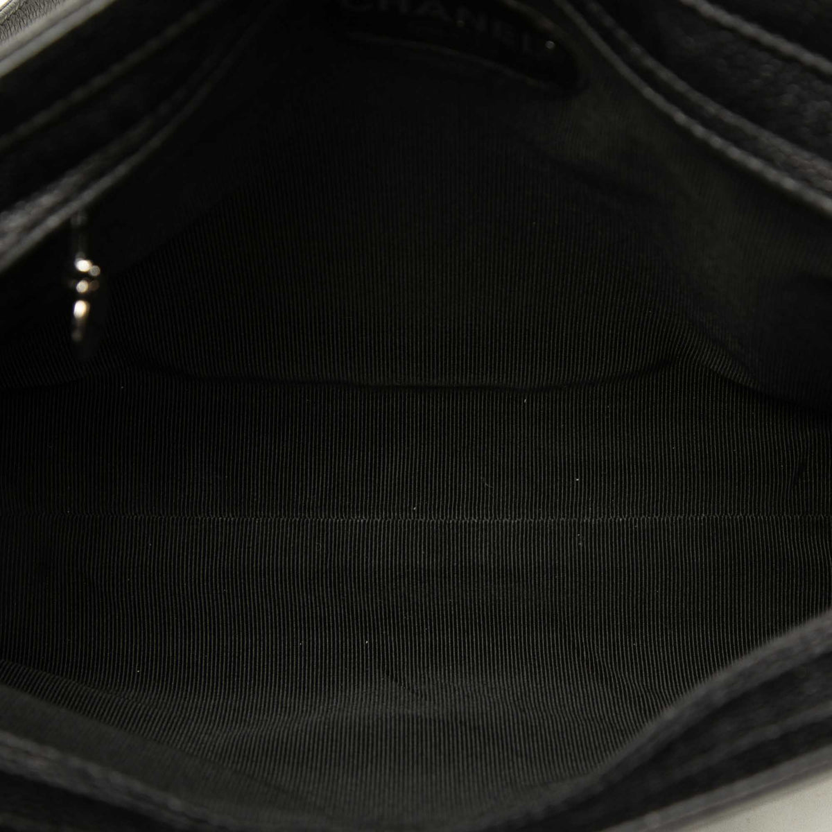 Chanel Triple CC Caviar Tote — Black