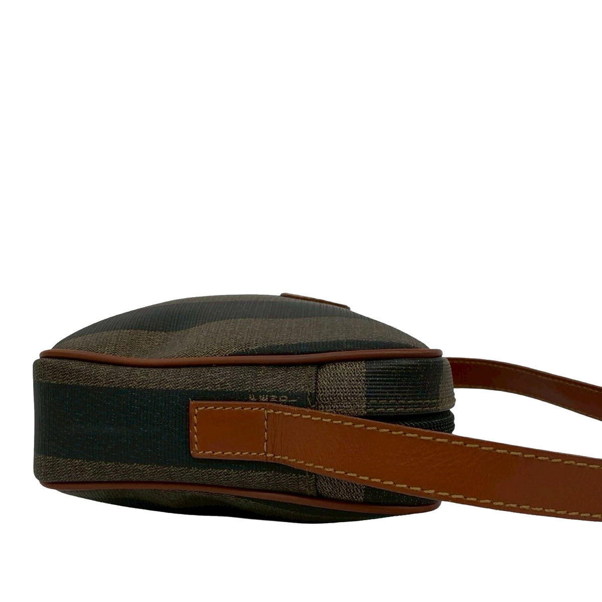 Fendi Pequin Coated Canvas Crossbody