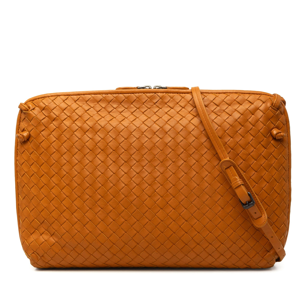 Bottega Veneta Large Nappa Intrecciato Nodini Crossbody