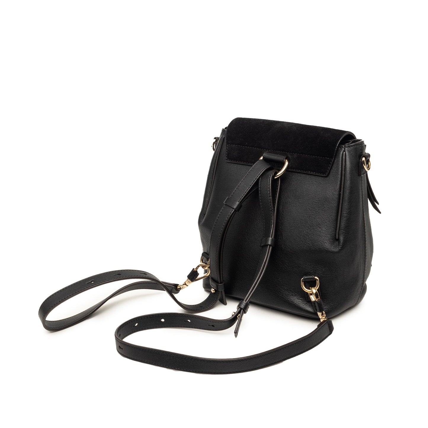 Chloé Medium Calfskin and Suede Faye Backpack