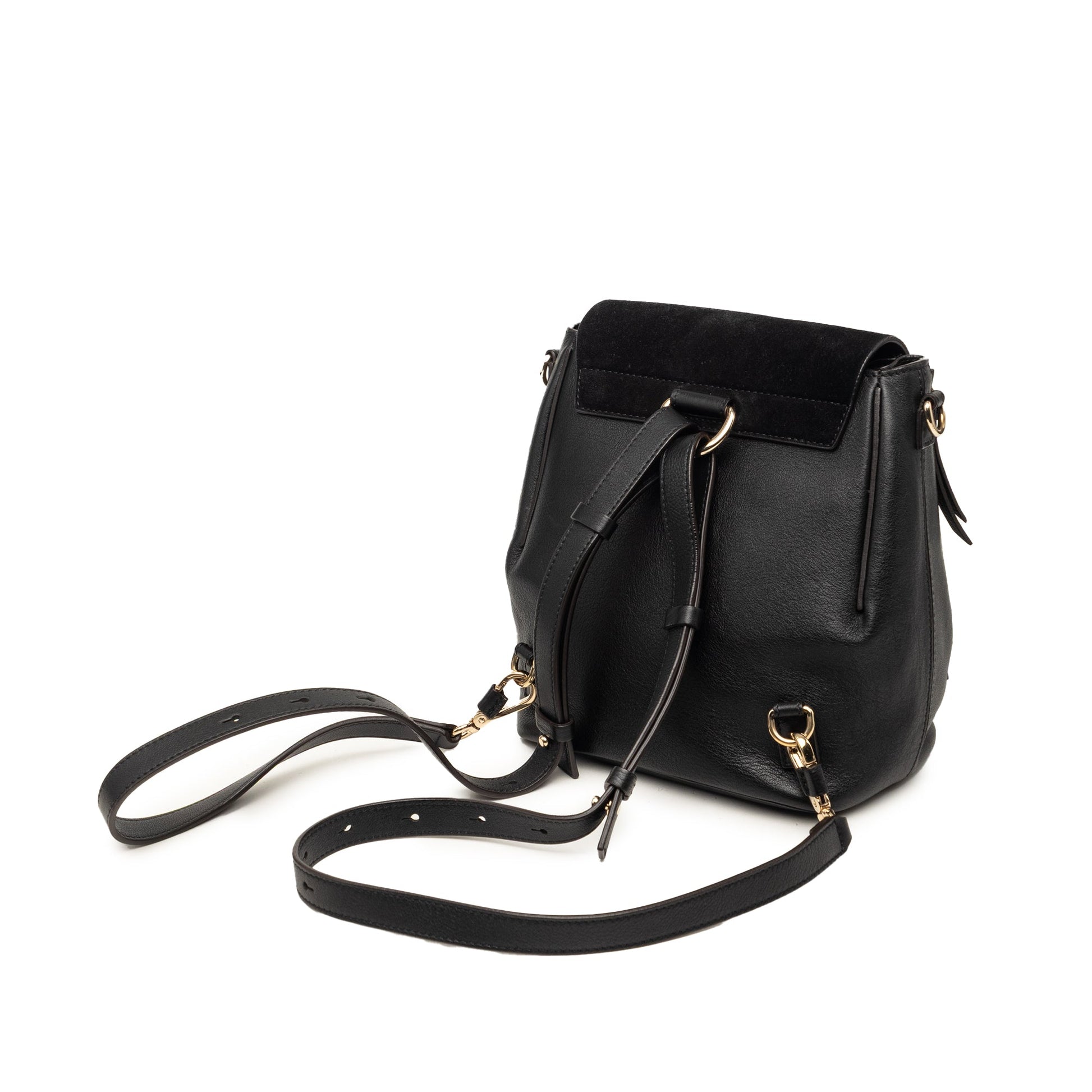 Chloé Medium Calfskin and Suede Faye Backpack