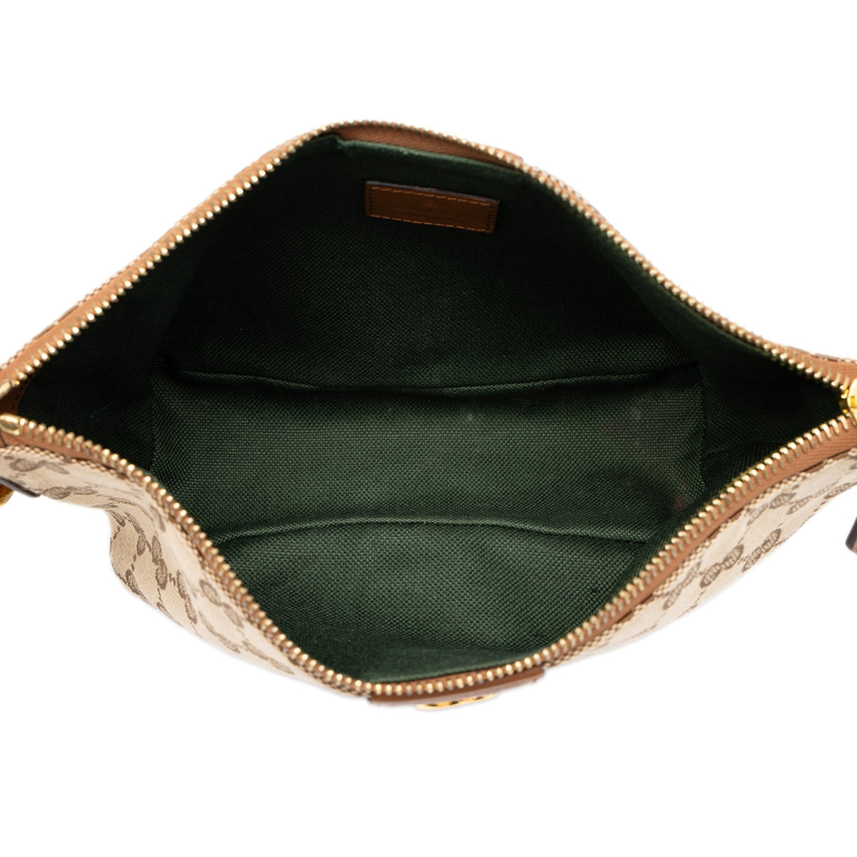 Gucci Mini GG Canvas Web Vanity — Beige
