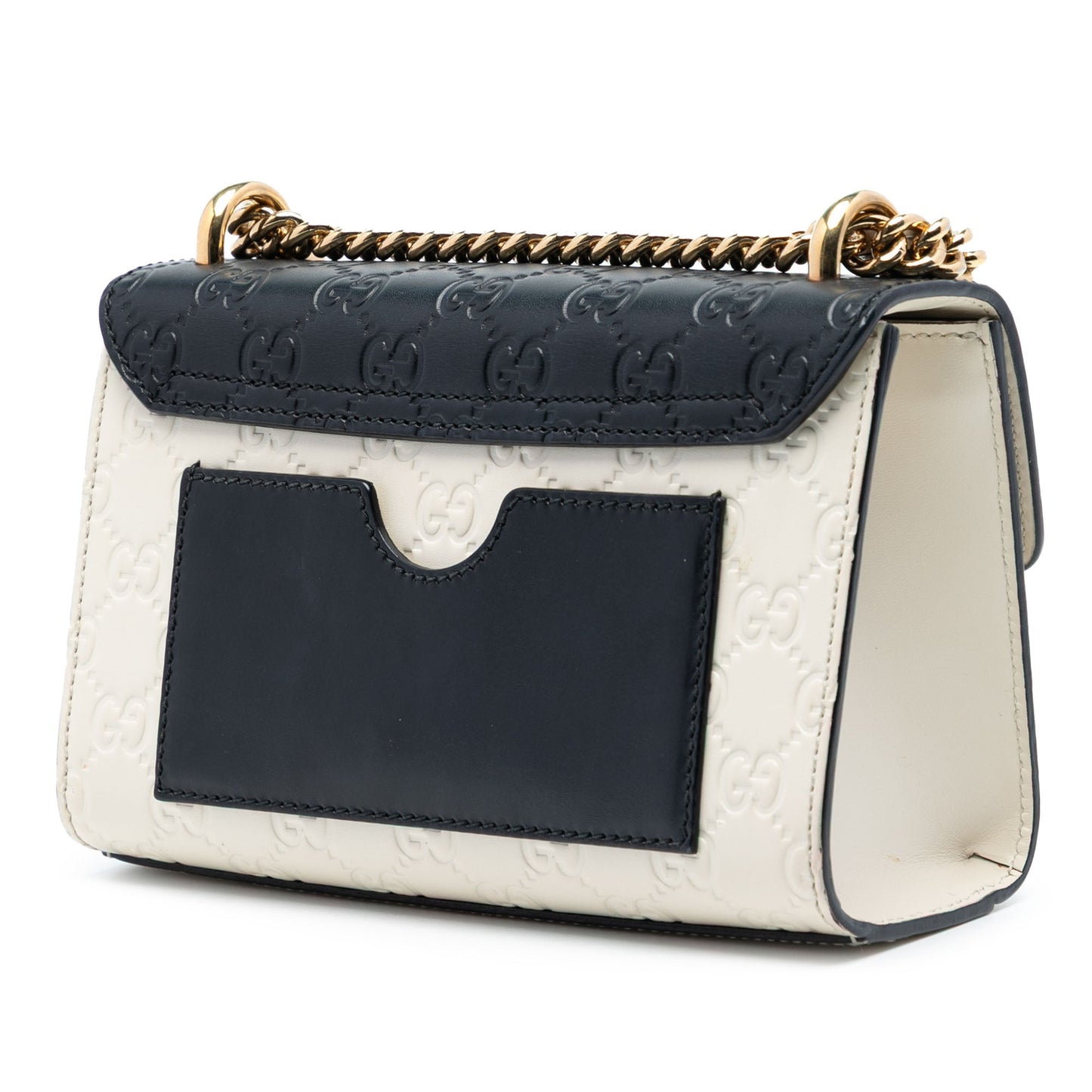 Gucci Small Guccissima Padlock Shoulder Bag