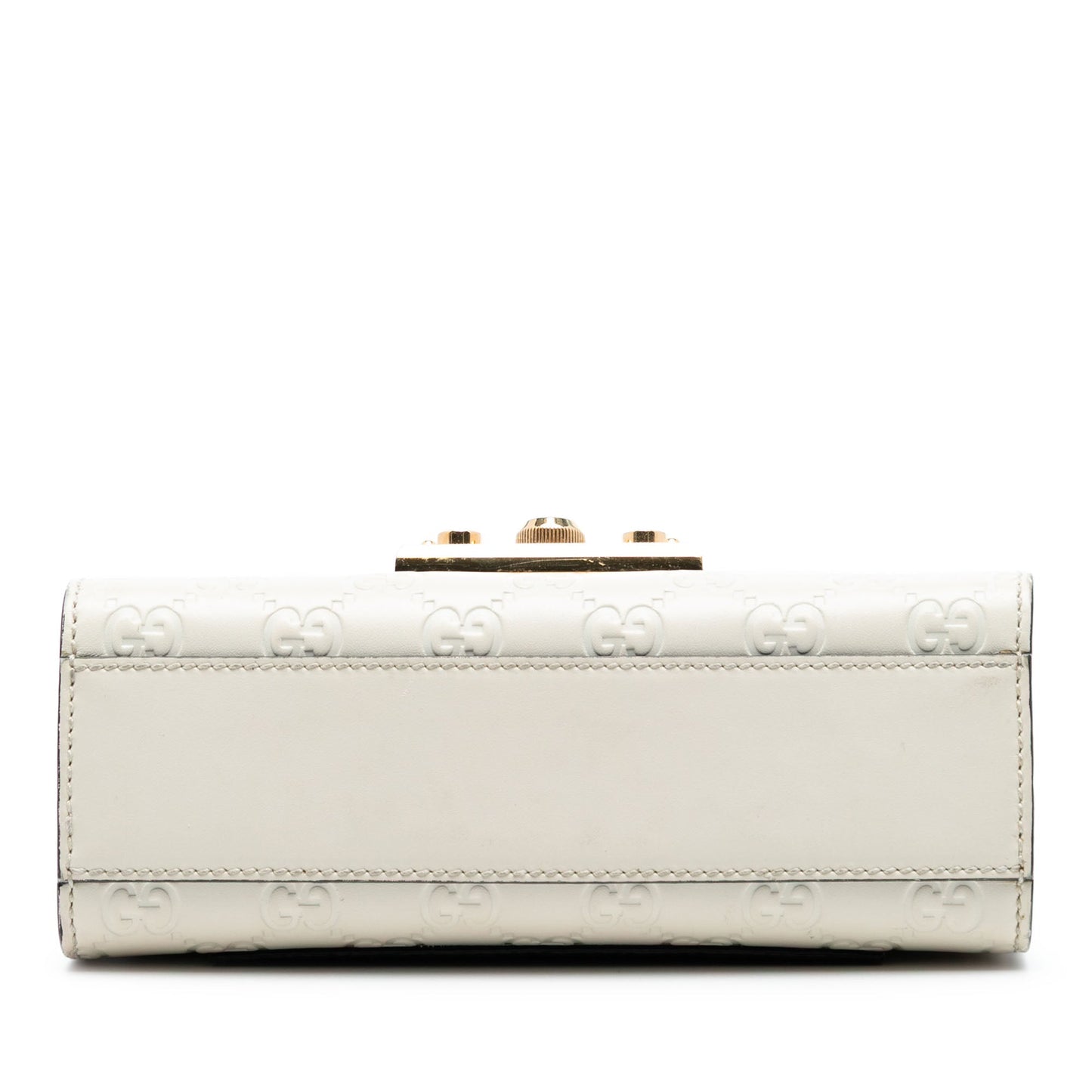 Gucci Small Guccissima Padlock Shoulder Bag