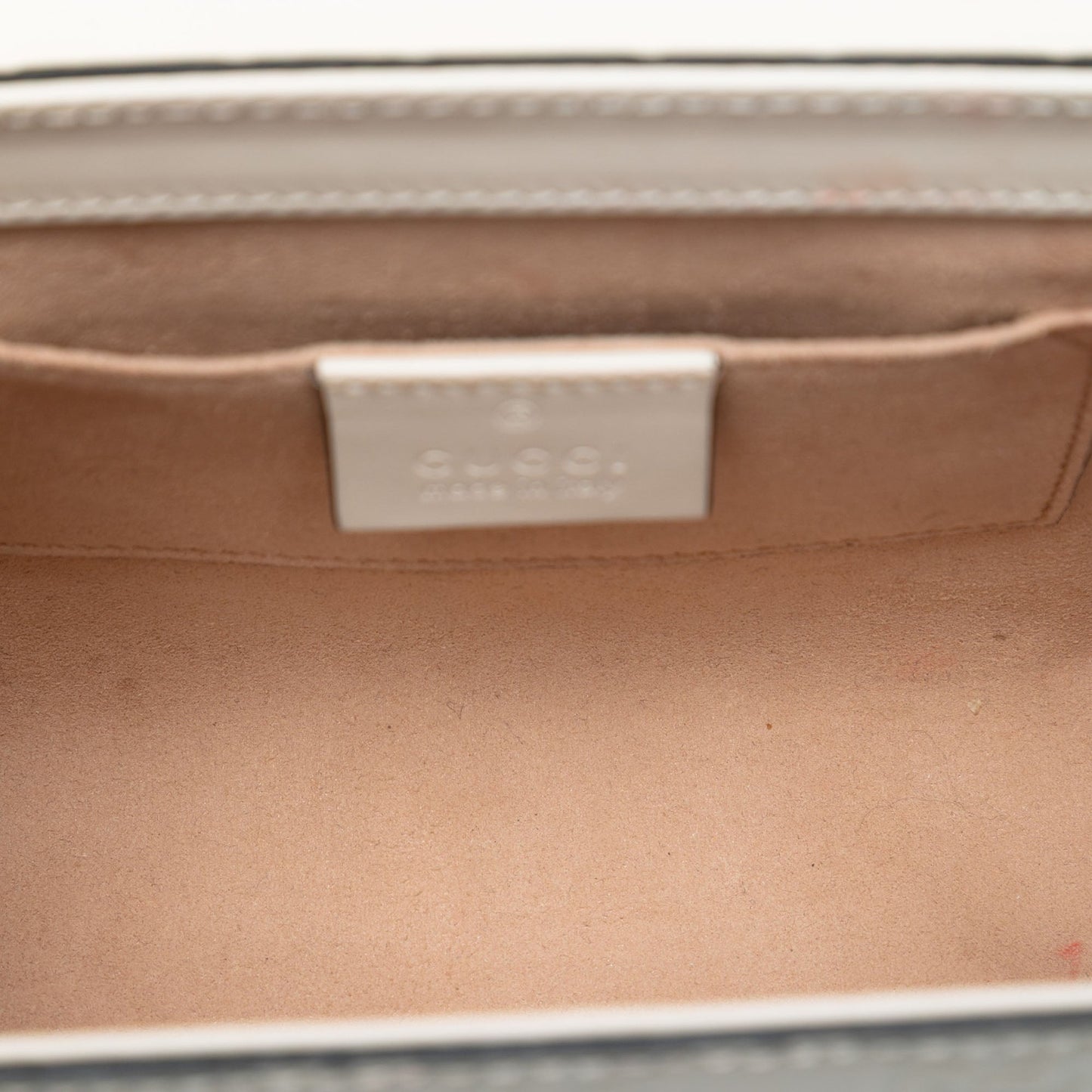 Gucci Small Guccissima Padlock Shoulder Bag