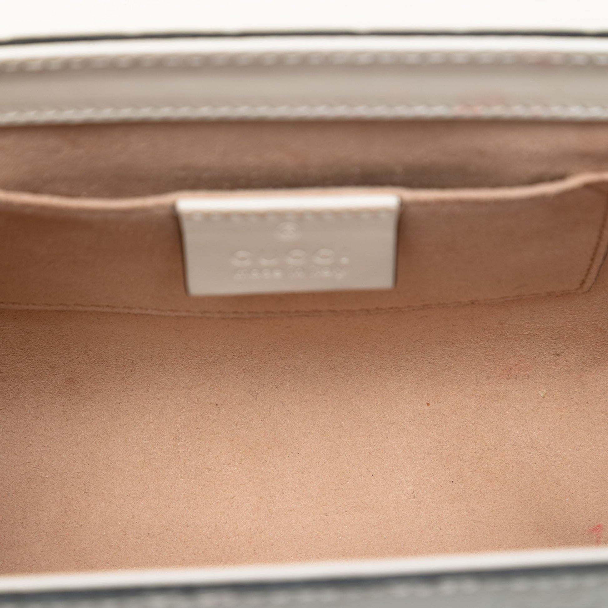 Gucci Small Guccissima Padlock Shoulder Bag
