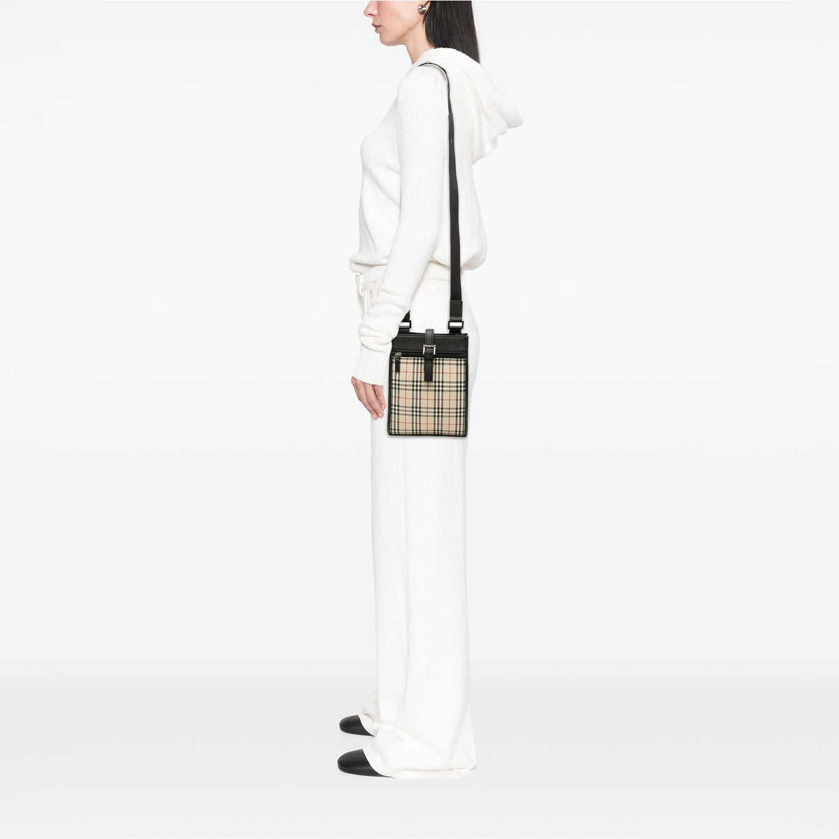 Burberry House Check Canvas Crossbody