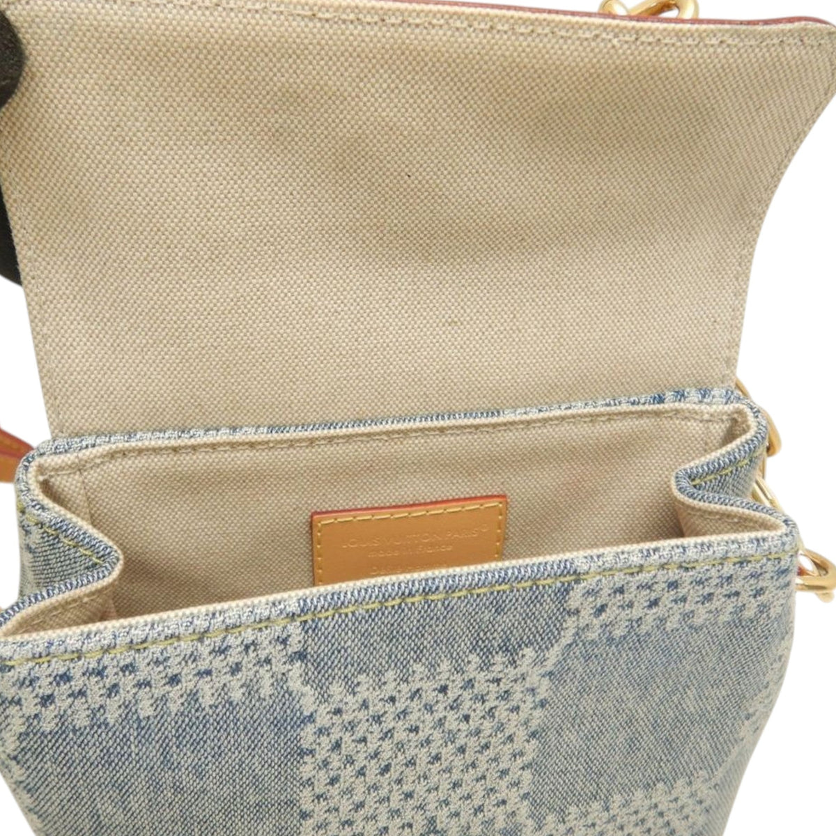 Louis Vuitton Damier Denim 3D Nano Steamer