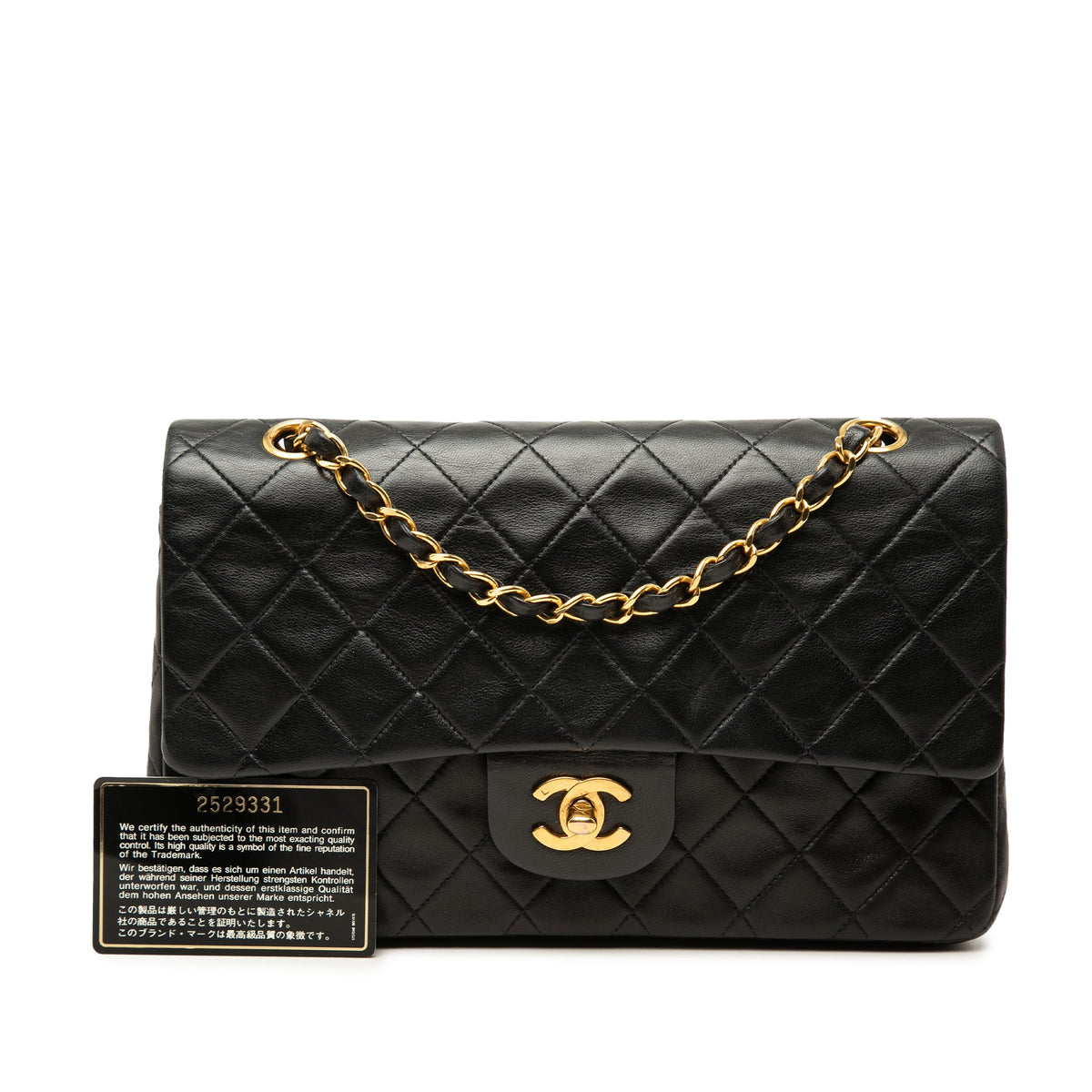 Chanel Medium Classic Lambskin Double Flap