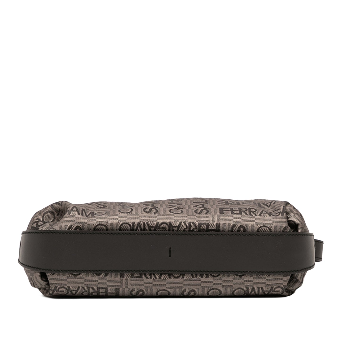 Ferragamo Embroidered Polyester Shoulder Bag