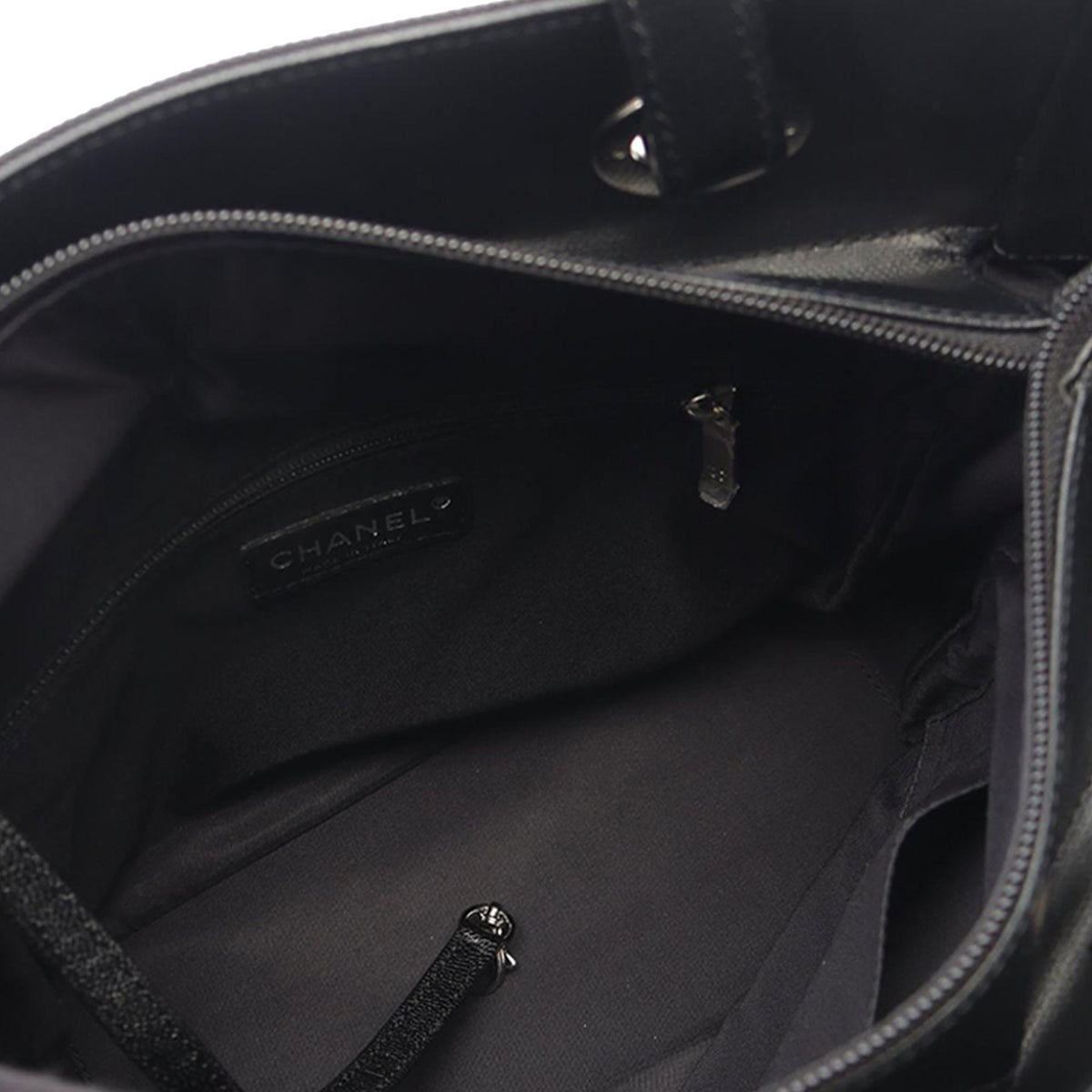 Chanel Small Quilted Coated Canvas Paris Biarritz Tote