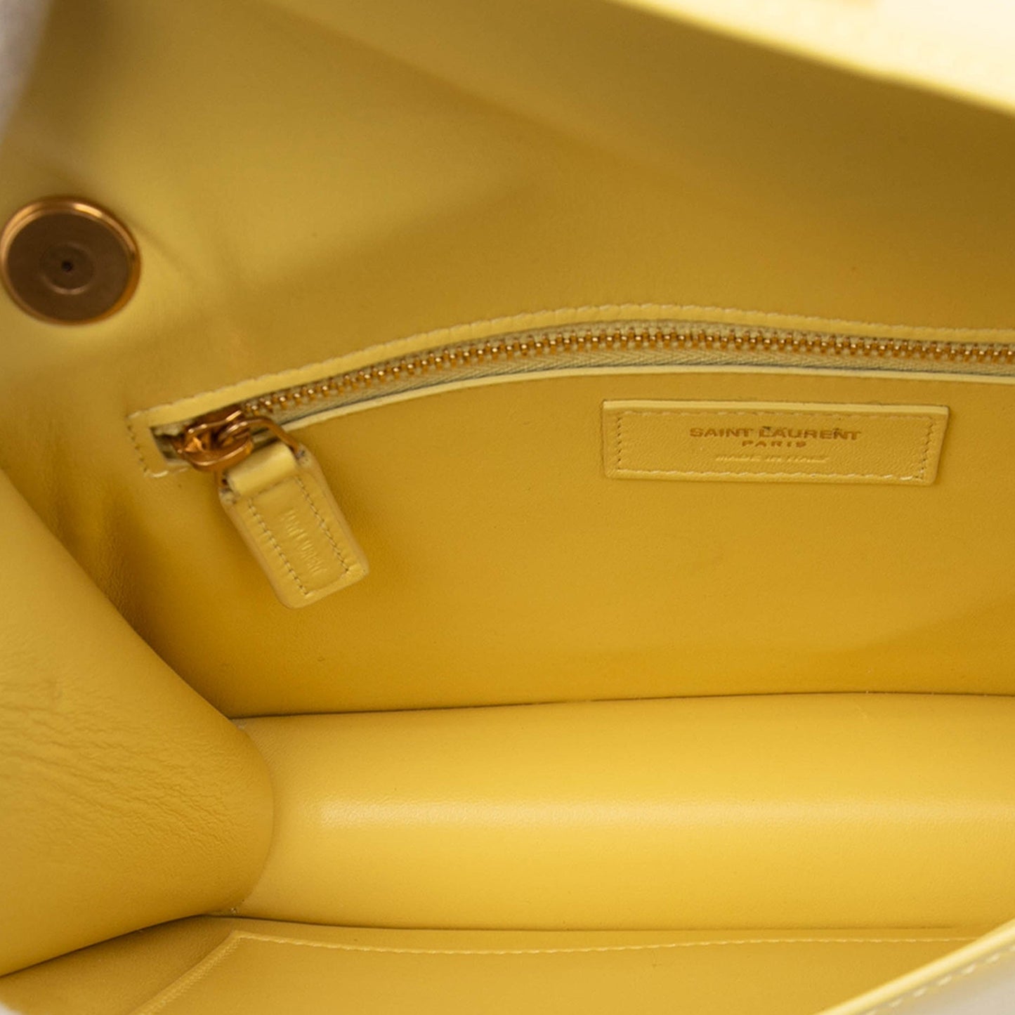 Saint Laurent Leather Carre Crossbody