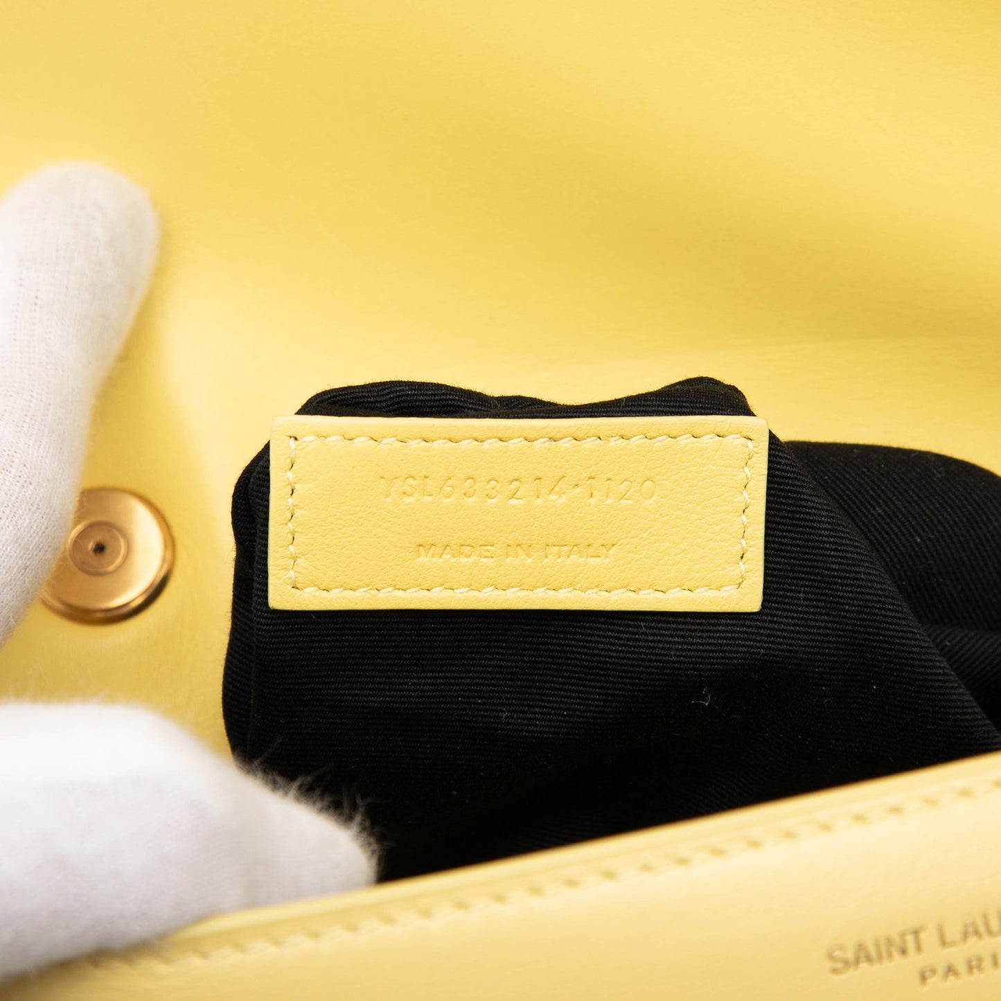 Saint Laurent Leather Carre Crossbody