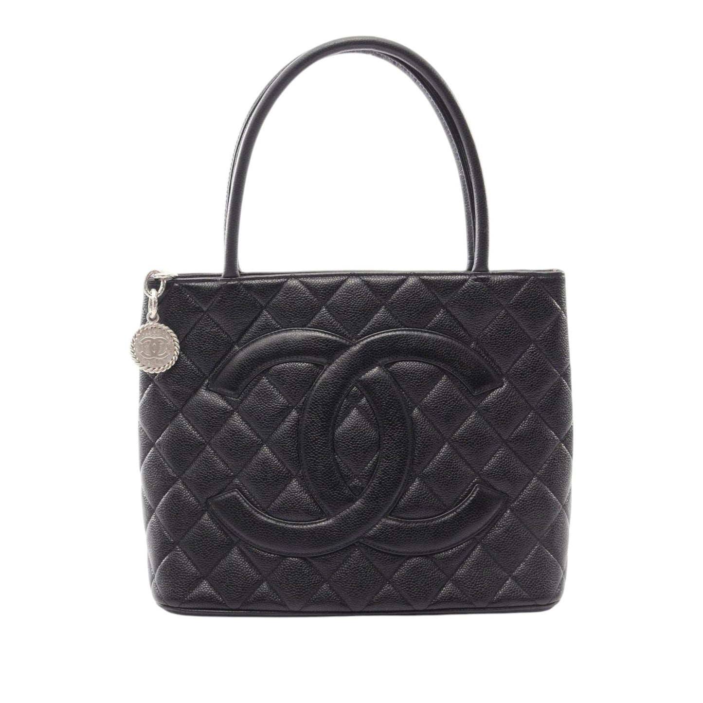 Chanel Caviar Medallion Tote