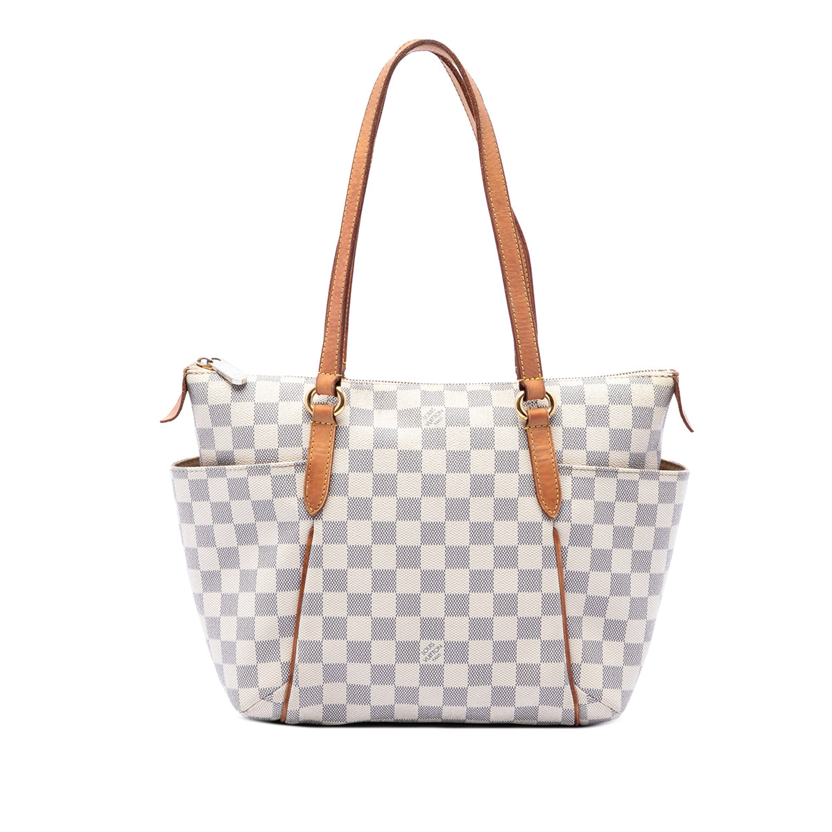 Louis Vuitton Damier Azur Totally PM — White