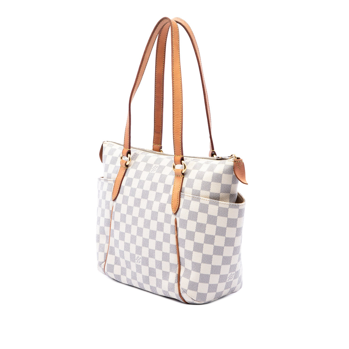 Louis Vuitton Damier Azur Totally PM — White