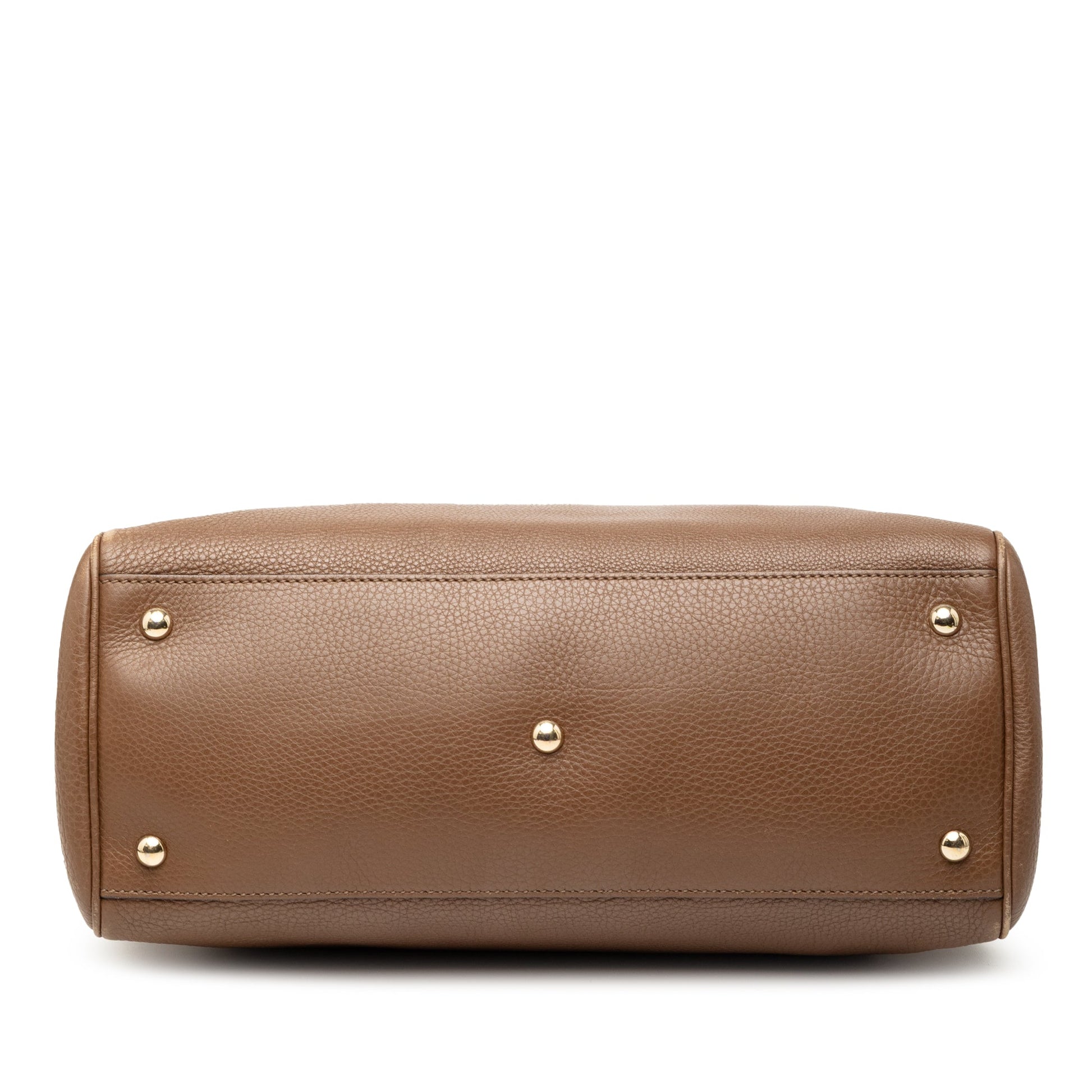 Gucci Medium Calfskin Bamboo Shopper Satchel