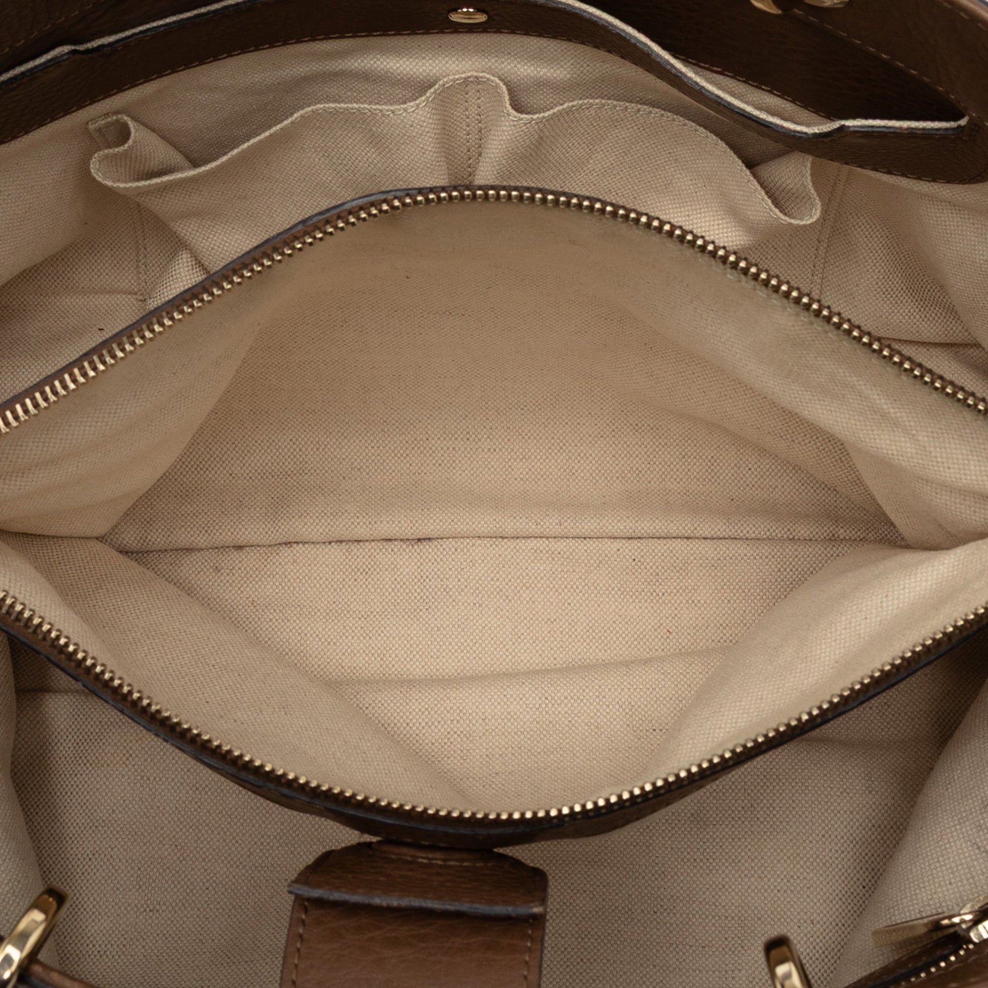Gucci Medium Calfskin Bamboo Shopper Satchel