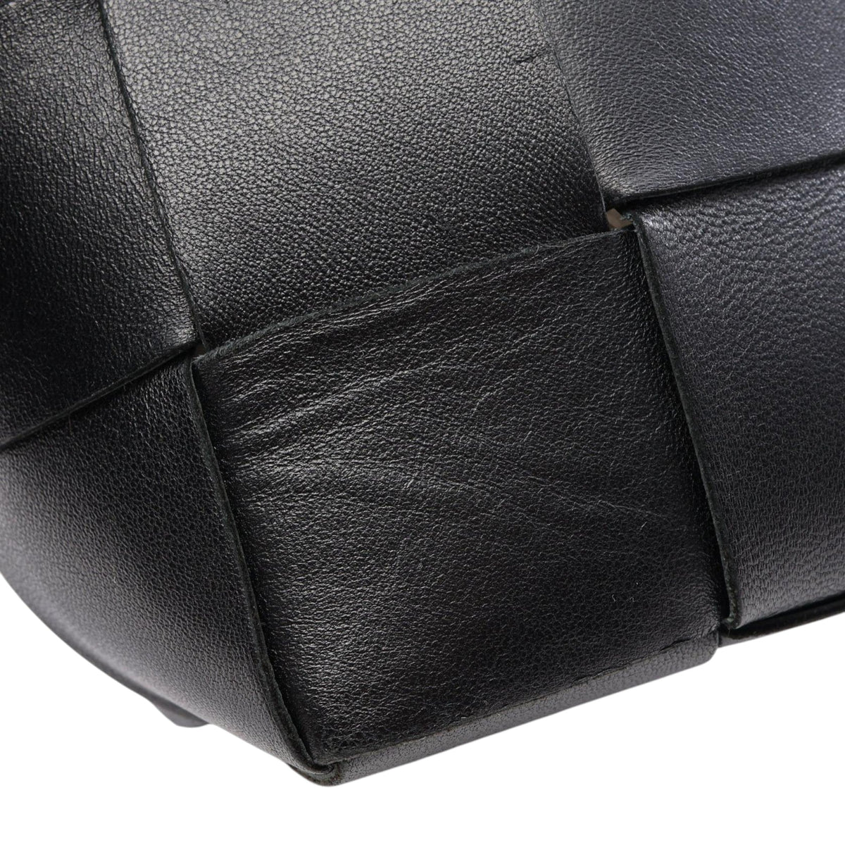 Bottega Veneta Mini Nappa Maxi Intrecciato Cassette Bucket Bag