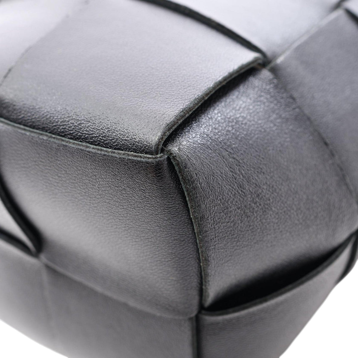 Bottega Veneta Mini Nappa Maxi Intrecciato Cassette Bucket Bag