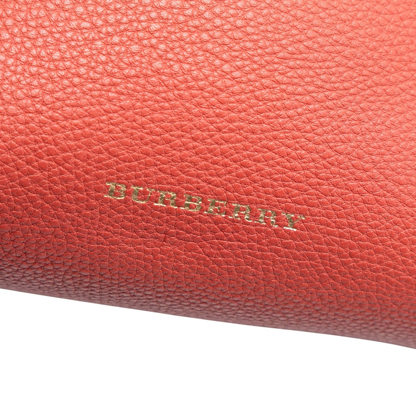 Burberry Medium Leather and House Check Canvas Banner Satchel