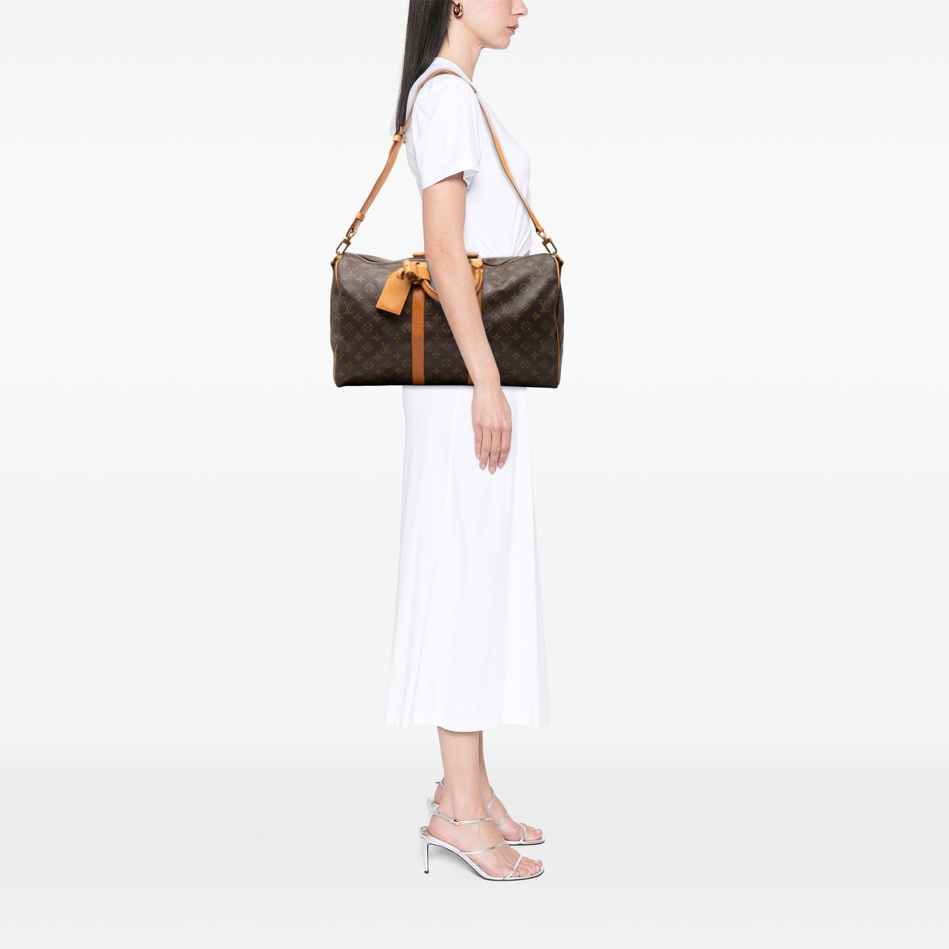 Louis Vuitton Monogram Keepall Bandouliere 45