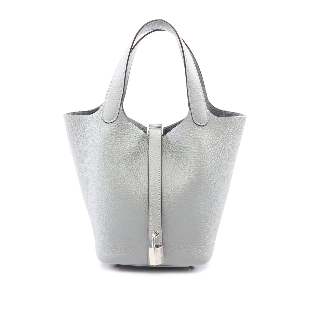 Hermès Clemence Picotin Lock 18 — Gray