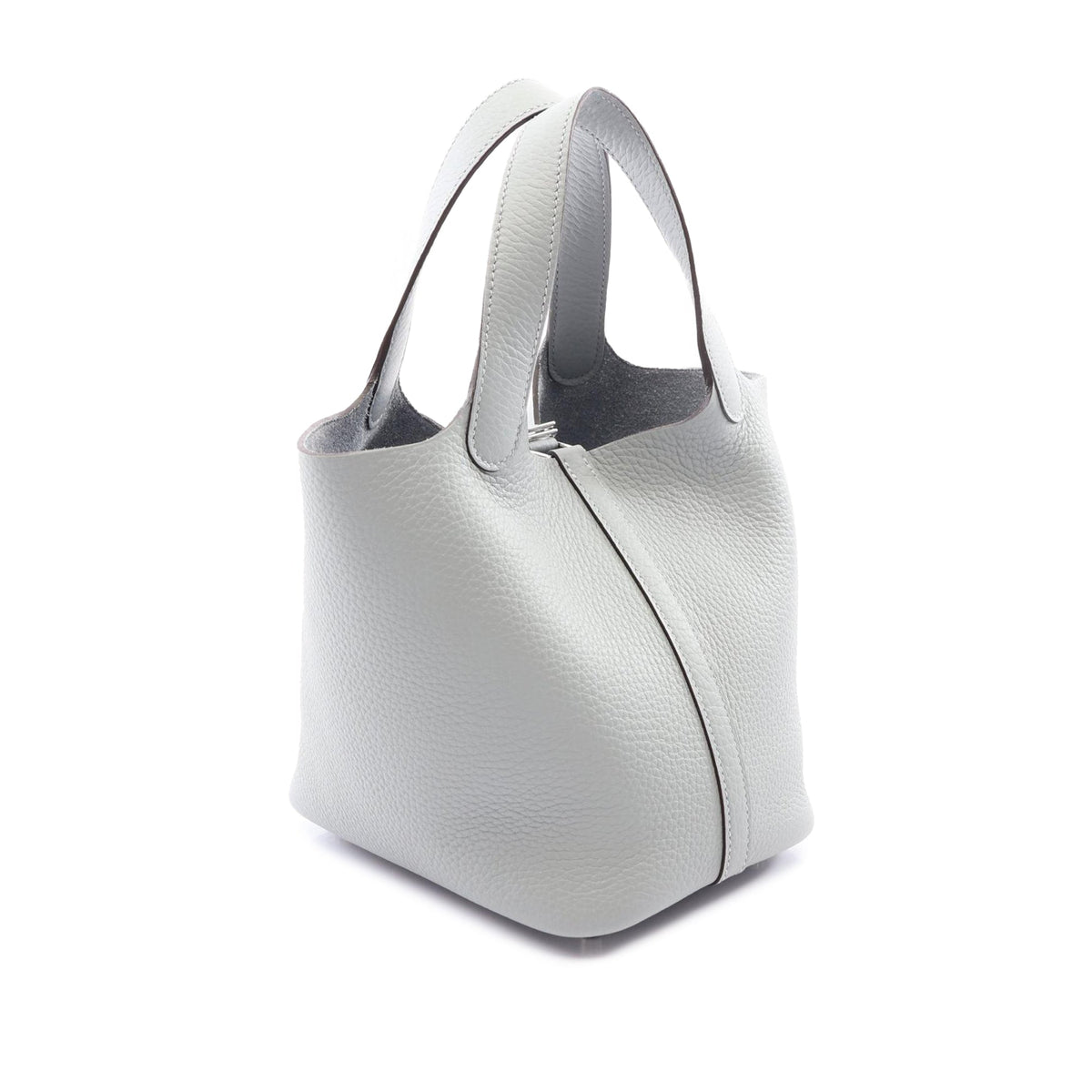 Hermès Clemence Picotin Lock 18 — Gray