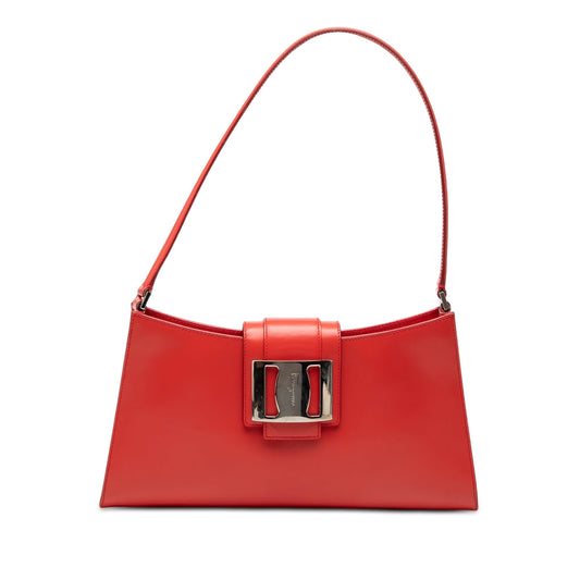 Leather Vara Shoulder Bag
