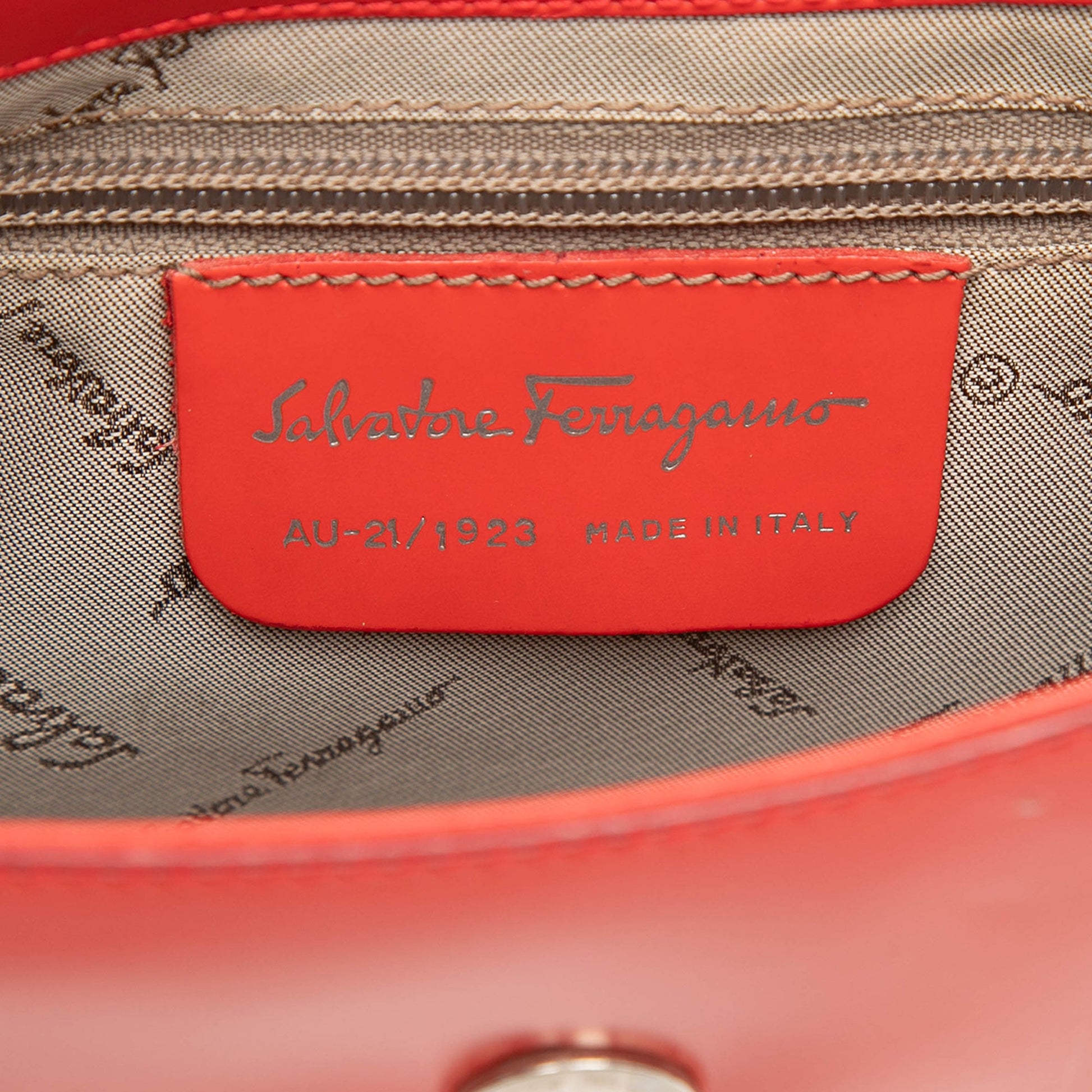 Leather Vara Shoulder Bag