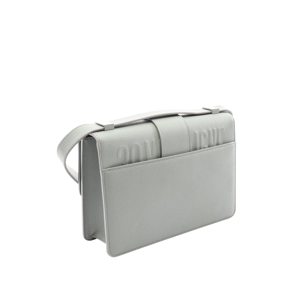Dior Leather 30 Montaigne Box Bag — Gray