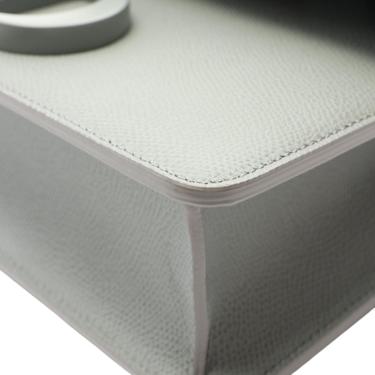 Dior Leather 30 Montaigne Box Bag — Gray