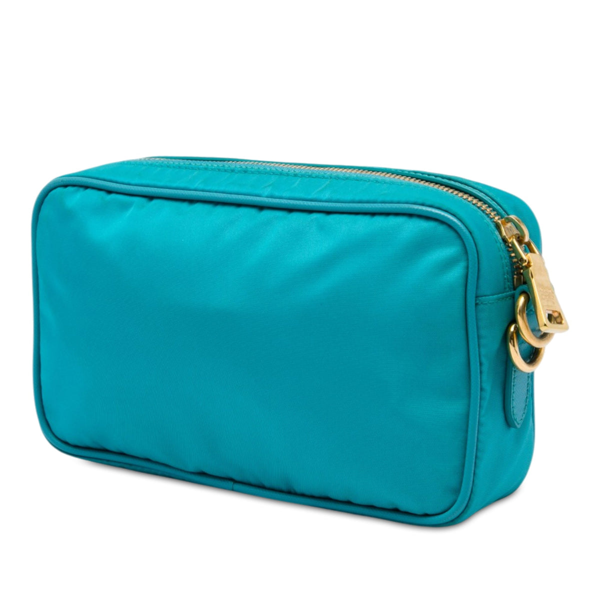 Prada Saffiano Trimmed Tessuto Camera Bag