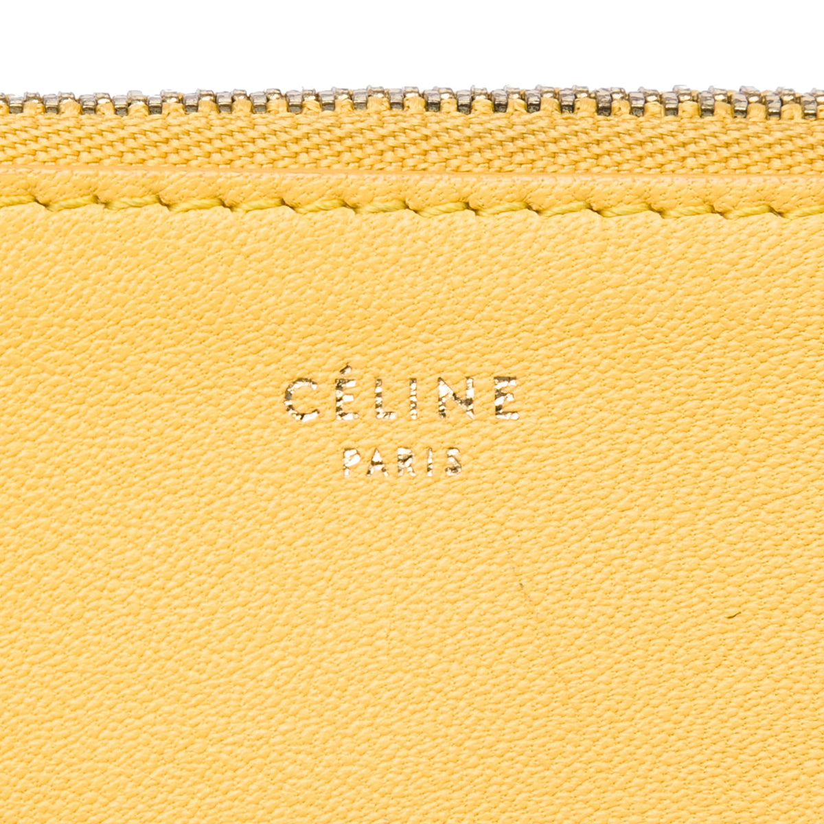 Celine Bicolor Leather Solo Clutch