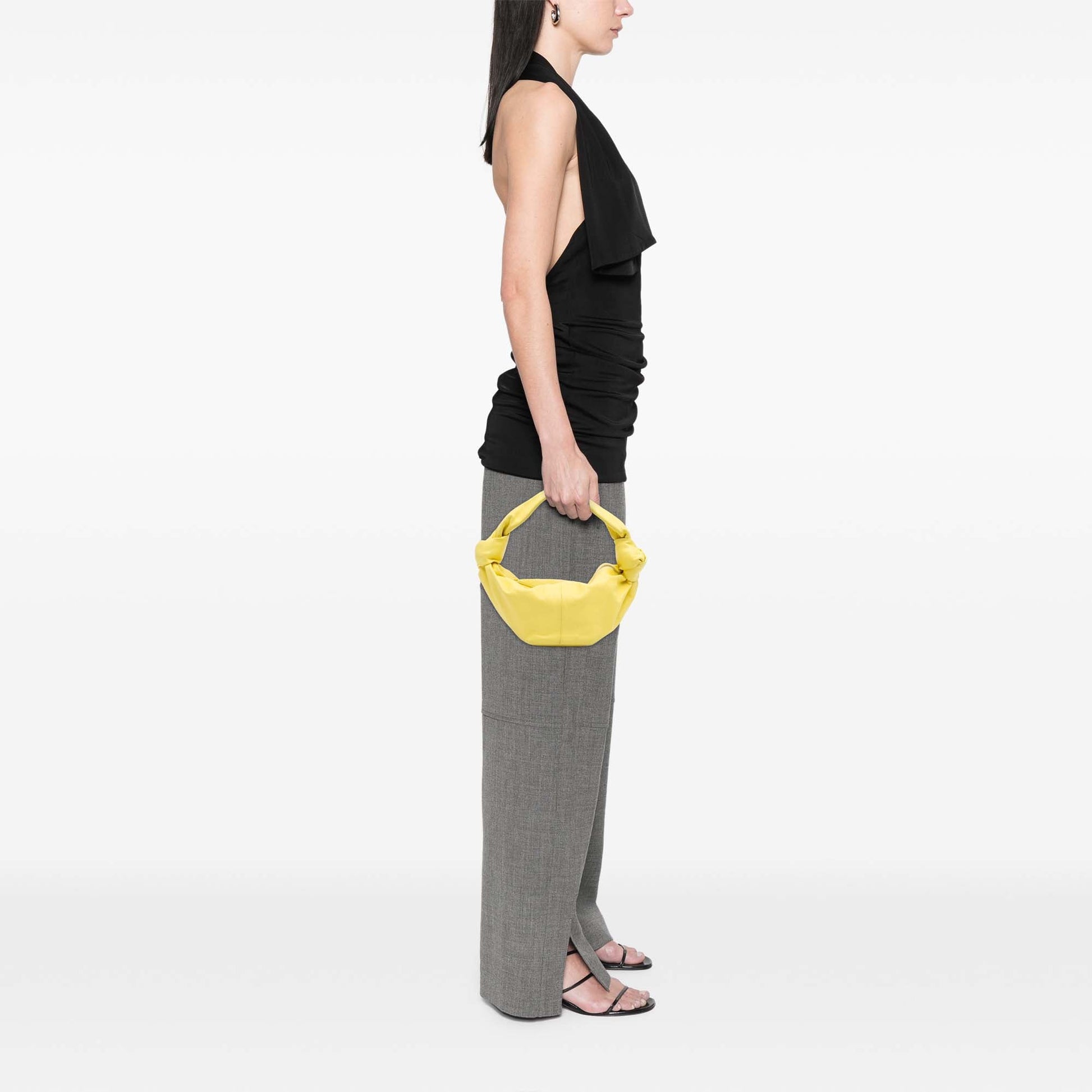 Bottega Veneta Mini Calfskin Double Knot Bag