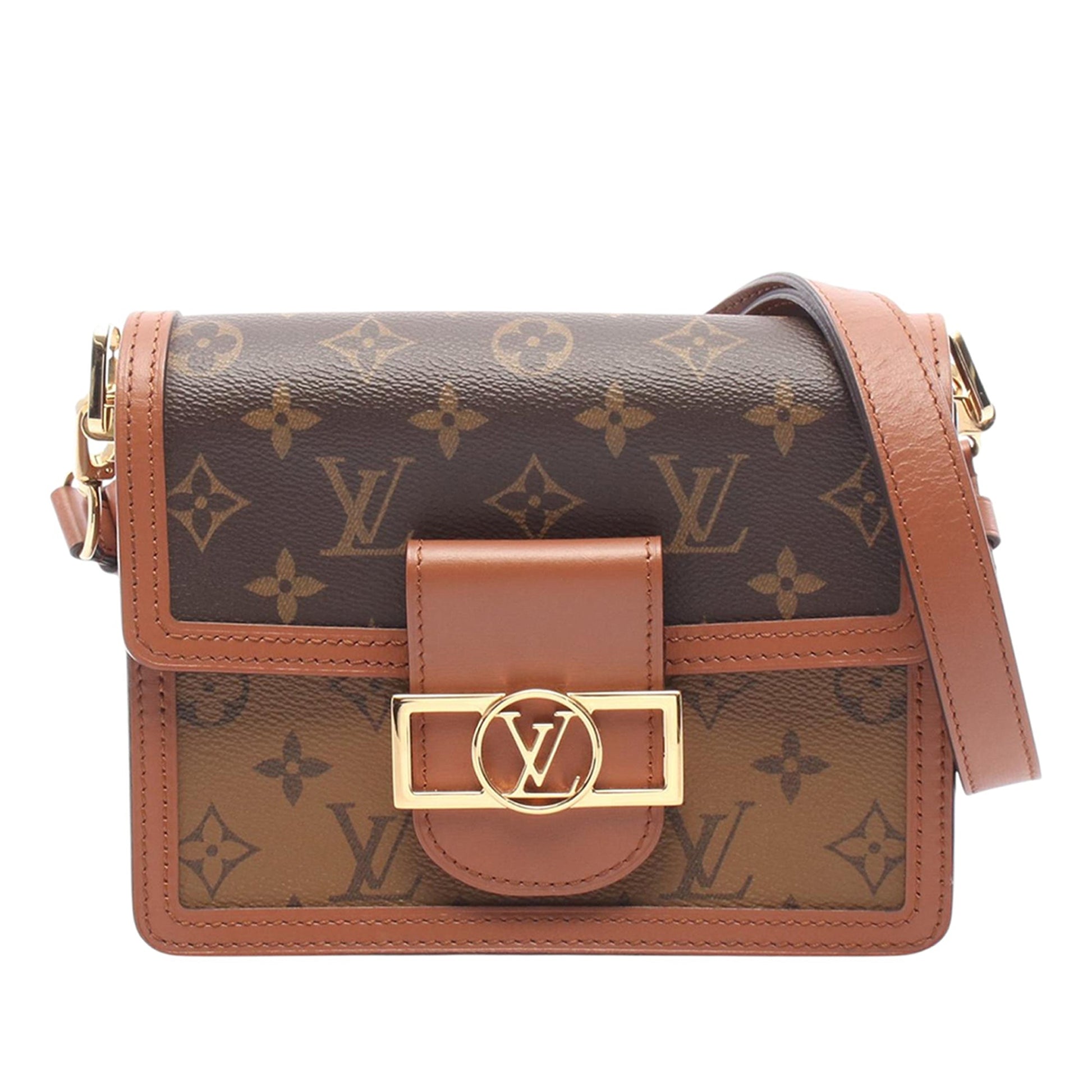 Louis Vuitton Monogram Reverse Mini Dauphine