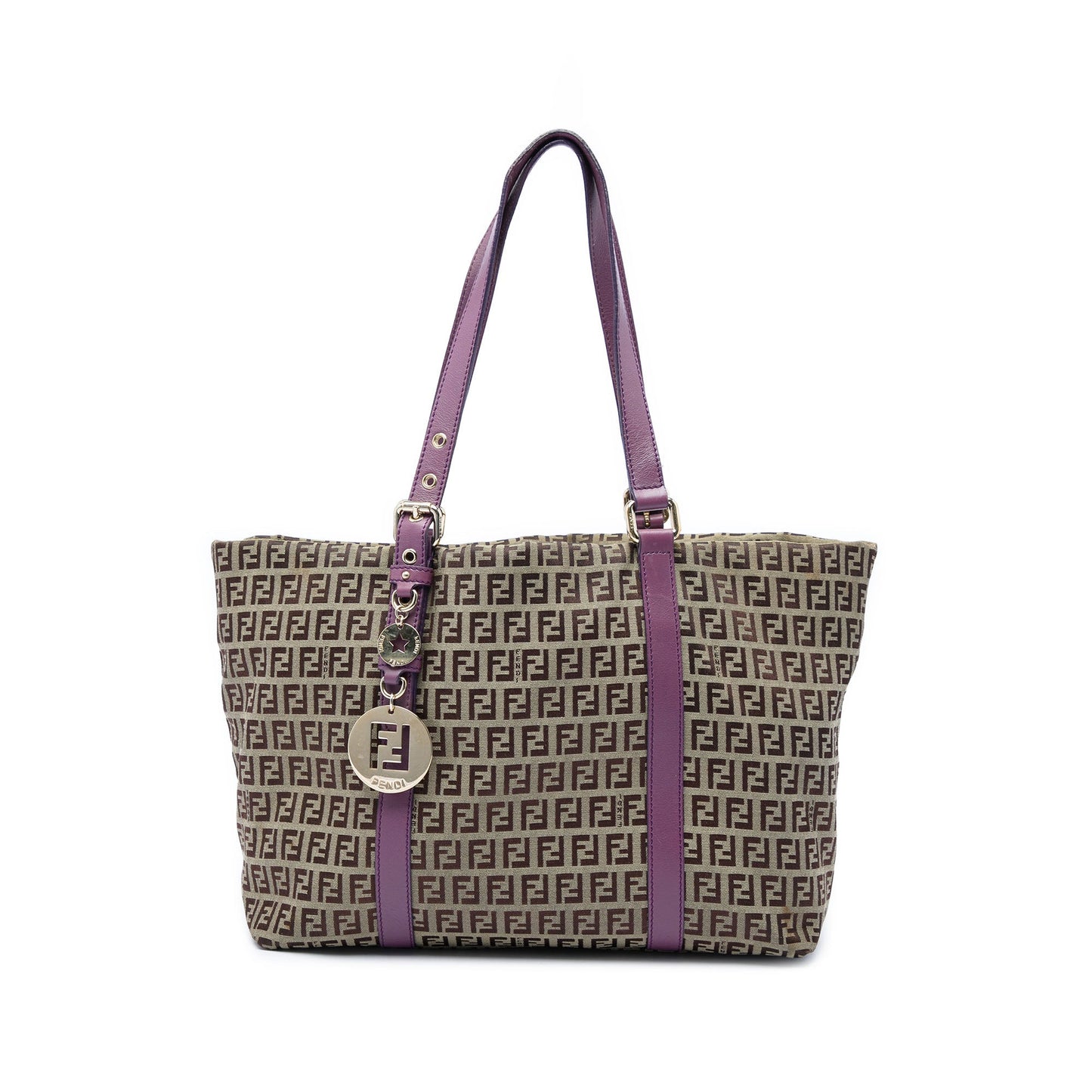 Fendi Zucchino Canvas Superstar Tote
