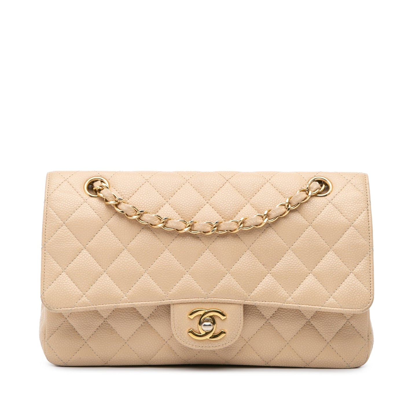 Chanel Medium Classic Caviar Double Flap