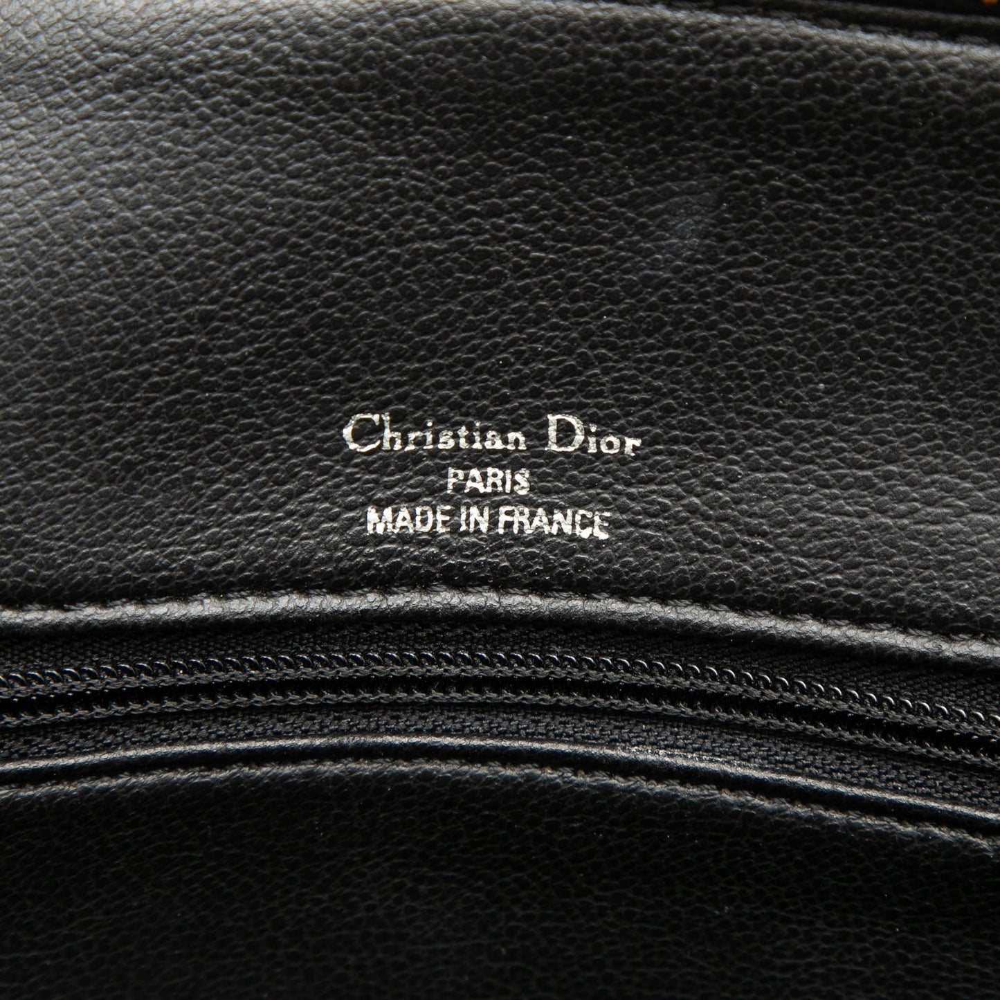 Dior Leather Logo Shoulder Bag