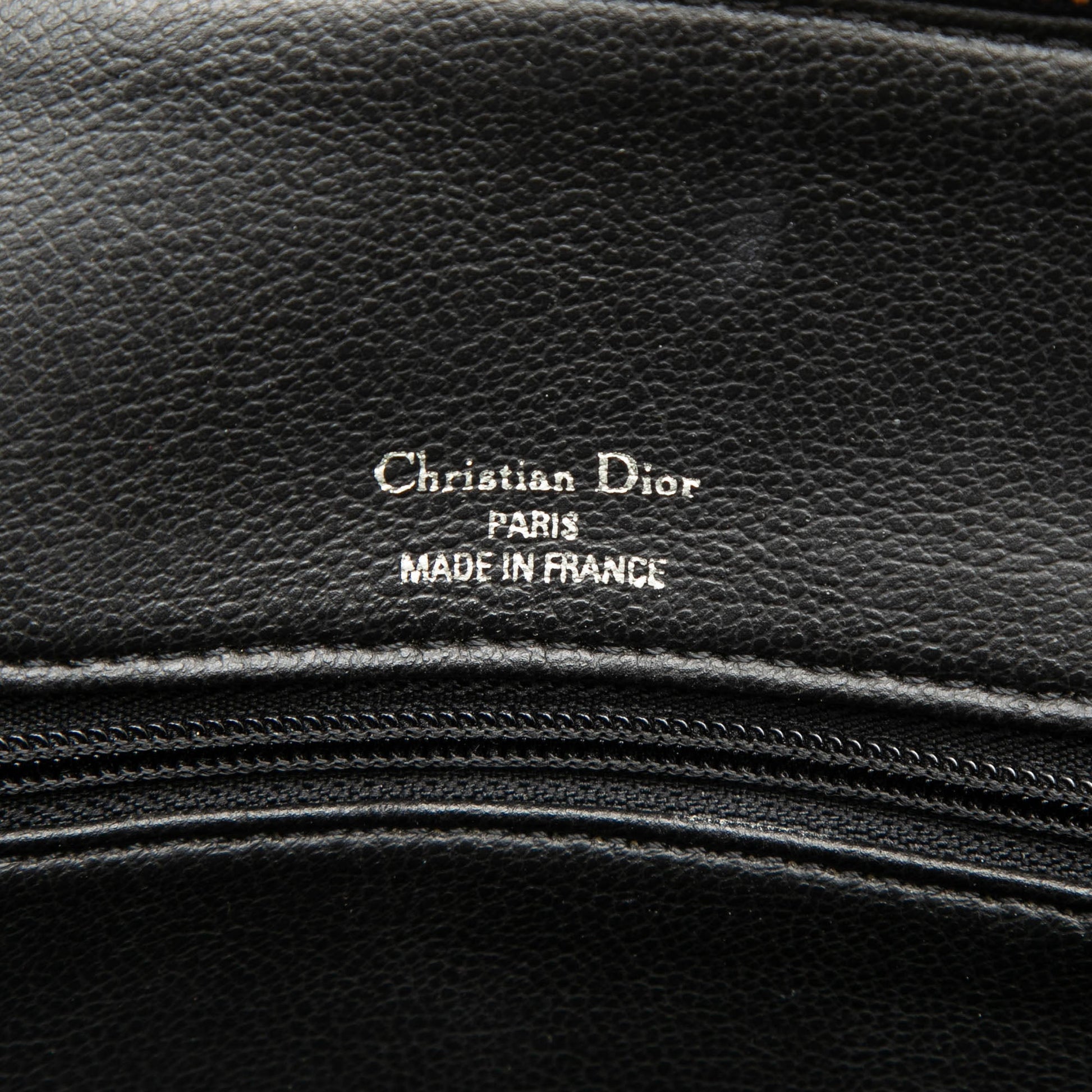Dior Leather Logo Shoulder Bag