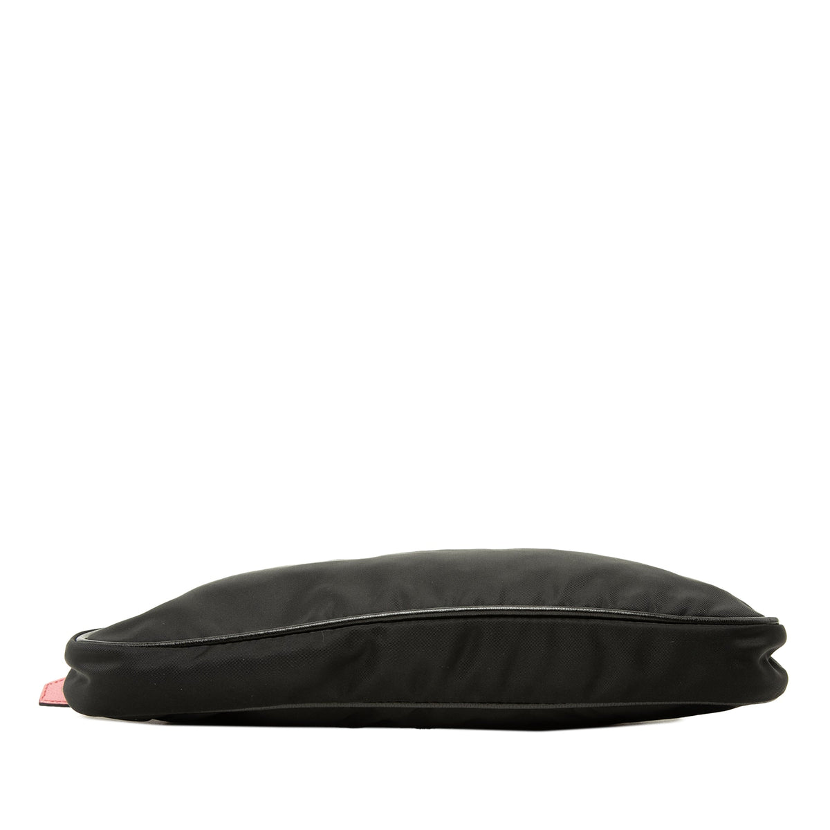 Prada Tessuto Bow Shoulder Bag — Black