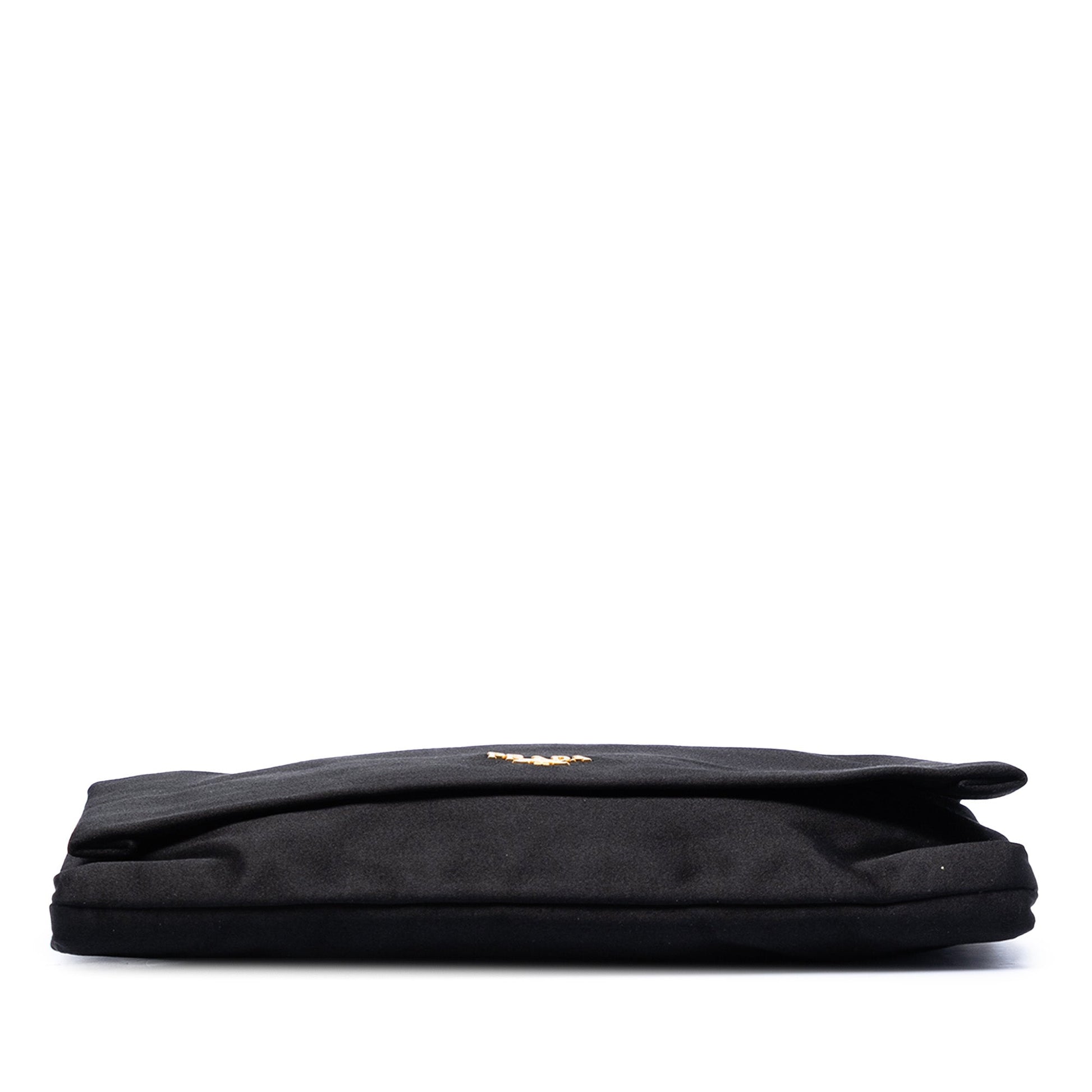 Satin Raso Flap Crossbody
