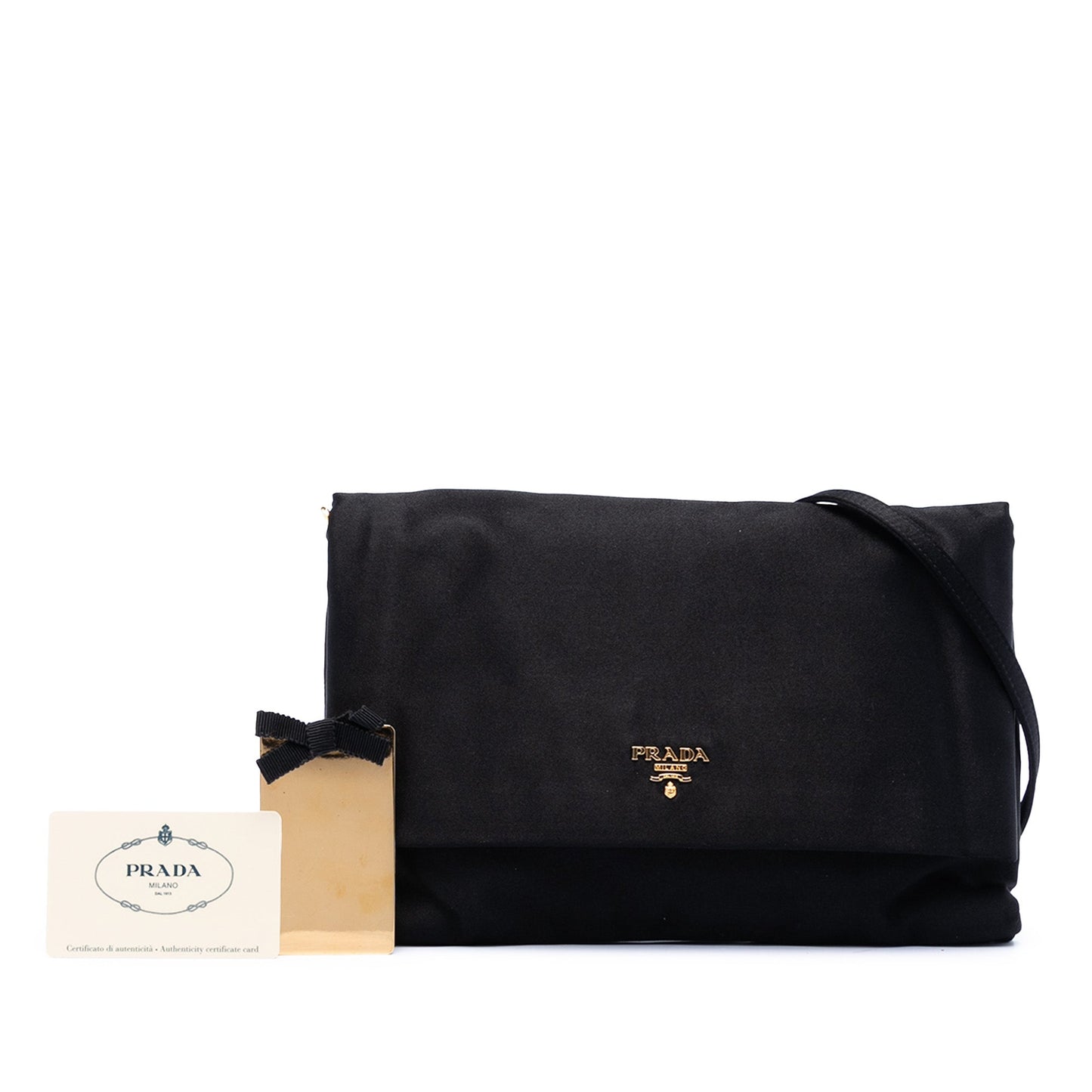 Satin Raso Flap Crossbody
