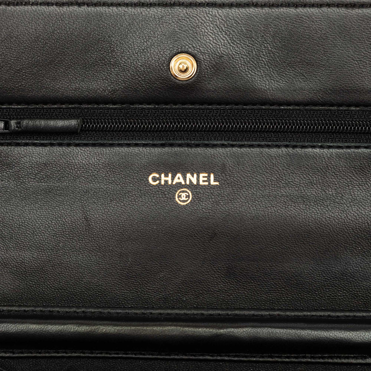 Chanel CC Quilted Lambskin Wallet On Chain