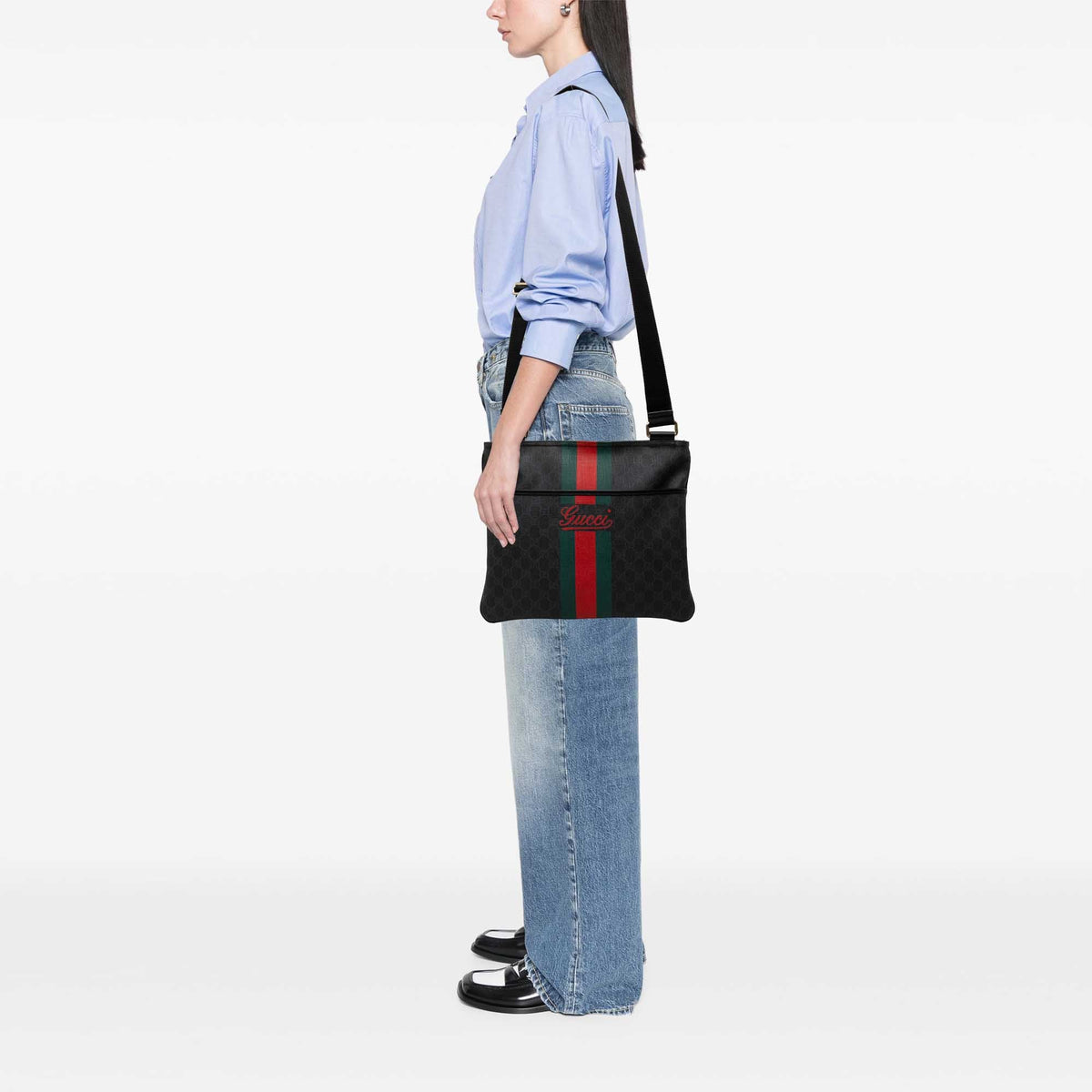 Gucci GG Supreme Web Crossbody