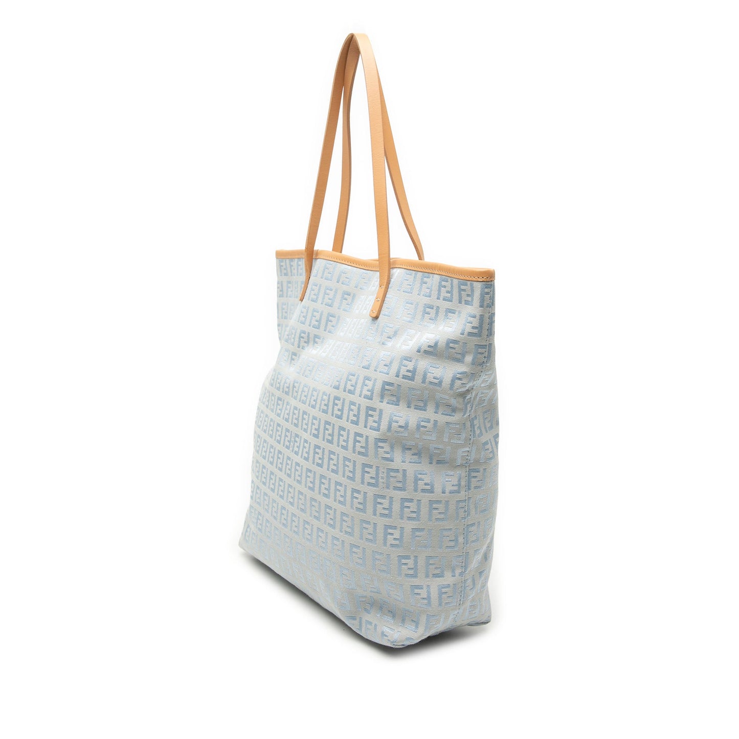 Fendi Small Zucchino Canvas Roll Tote