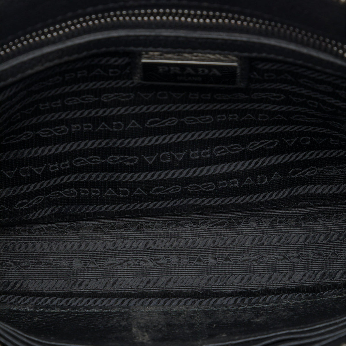 Prada Vitello Daino Wristlet Clutch