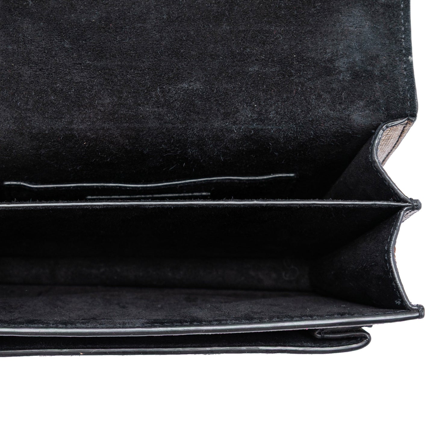 Saint Laurent Small Metallic Lizard Embossed Leather Monogram Sunset Crossbody