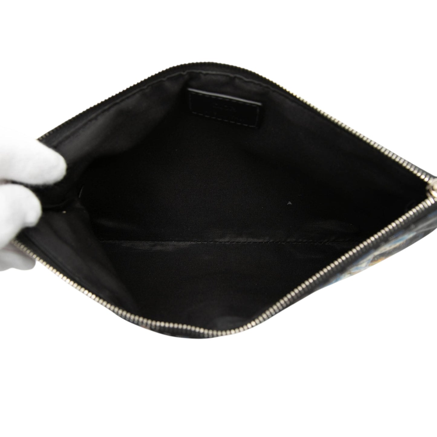 Hajime Sorayama Oblique Nylon Safari Clutch